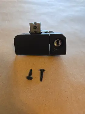 Sv4-r Acura 2002-2006 Rsx Glove Box Door Latch Handle Black With Screws Oem No Key