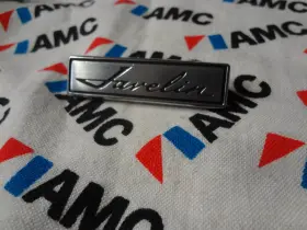 3601482-a Am/amc/american Motors One Nos 1968 Javelin Short Peg Glove Box Emblem Badge