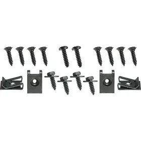 G6963k Amk Products 1977-81 Camaro Glove Box Door And Stop Mounting Hardware Set Metric 18 Pieces