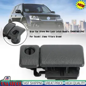 7343076811p4z Areyourshop Gray Car Glove Box Lock Latch Handle For Suzuki Jimny Vitara