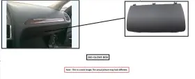 Audi 260.au1d17 Glove Box Oem 2017 A3 8v5 857 124 6ps