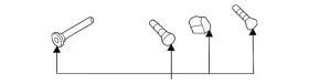 Audi 4j3-898-030-a Genuine Glove Box Assembly Repair Kit