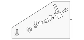 4m1-898-035 Audi Genuine Glove Box Assembly Hardware Kit 4m1-898-035 Audi Genuine Glove Box Assembly Hardware Kit