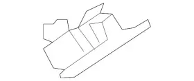 8s1-857-131-3q7 Audi Genuine Latch