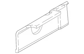 8w1-864-044-a Audi Genuine Sound Absorber