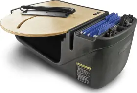Ae-rmcd-11m Autoexec Roadmaster Car Desk For Your Vehicle Workstation Mobile Office Birch