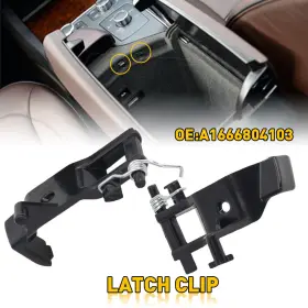 A1666804103 Auxito 2x Center Console Armrest Latch Clip Lh Rh For Mercedes-benz W166ml W292 X166 Gl