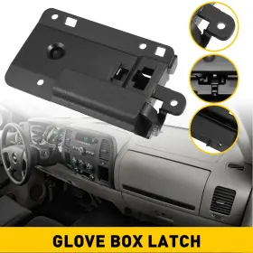 Gm2964100 Auxito Upper Glove Box Door Latch Handle For 07-13 Silverado Sierra 1500 2500hd Exd