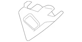 51-16-9-347-712 Bmw Genuine Glove Box Door Insert