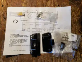 51169061387 Bmw Genuine M3 E21 E23 E24 E28 E30 315 316 Rep.kit Lock Cyl Usa Ship