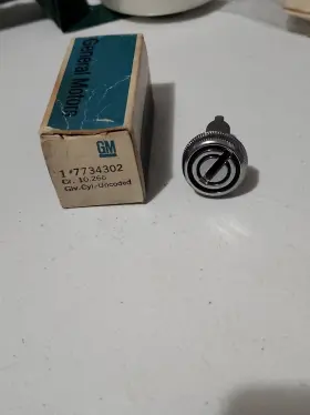 7734302 Buick 3880538 Nos 1968 Special Skylark 1972 All Glove Box Door Lock Gm #