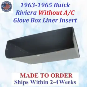 Buk-gbx-104 Buick New 1963-1965 Riviera Without A/c Glove Box Liner Insert#buk-gbx-104 Buk-gbx-104 Buick New 1963-1965 Riviera Without A/c Glove Box Liner Insert#buk-gbx-104