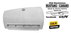 204918912 Chevrolet 1982-1992 Camaro Firebird Rear Trunk Hatch Side Panel Glove Box Door - Driver