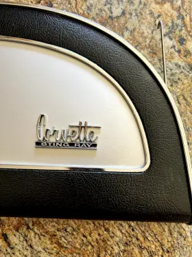 3910795 Chevrolet 66-67 Corvette Glove Box Door Restored To Highest Level
