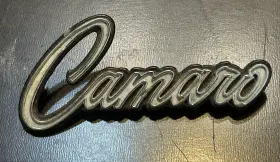 3921874 Chevrolet 1968 Camaro Glove Compartment Door Emblem