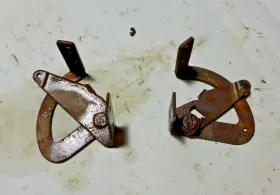4115138 Chevrolet 1941-1948 Chevy All Cars Glove Box Hinges Functional E 4115138 Chevrolet 1941-1948 Chevy All Cars Glove Box Hinges Functional E