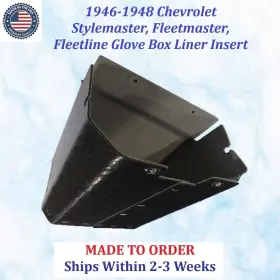 Cvy-gbx-050 Chevrolet New 1946-48 Chevy Stylemaster Fleetmaster Fleetline Glove Box Liner #cvy-gbx-050