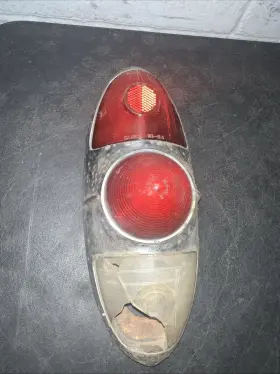 Ri-53 Chevrolet One 1953-54 Tail Light Lens Convertible Sedan Bel Air For Repair