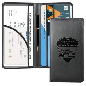 Cobak 739750147238 Car Registration And Insurance Holder - 9.5 X 5.1 Inches A-black