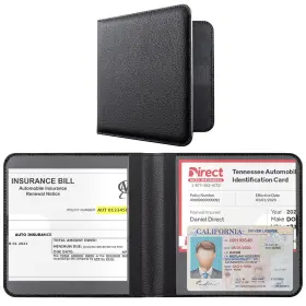 Ab-bill-741 Cobak Car Registration And Insurance Holder 5.4 X 5.3 0.6 Inches S-black