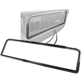 Tr1004388c Dennis Carpenter 1973-79 Ford F-series 1978-79 Bronco Dash Trim Around Glove Box Door Black