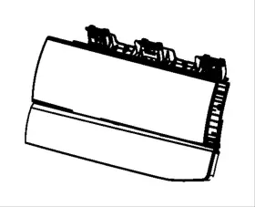 1jf231vsaa Dodge Upper Glove Box Door 2008-2010 Grand Caravan Sxt