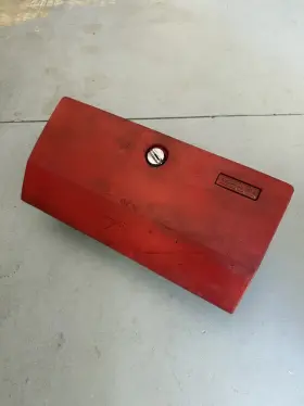 4162059 Dodge 81-93 Ram Ramcharger D150 D250 350 Glove Box Compartment Red Oem 4162059 Dodge 81-93 Ram Ramcharger D150 D250 350 Glove Box Compartment Red Oem