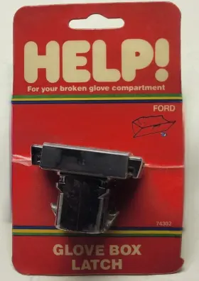 74302 Dorman Help Ford Glove Box Latch Oer Black Compartment New