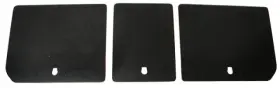 1973-1979e Ec Products Ec264 Corvette Door Rear Storage Compartment Plastic 3 Pieces