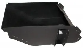 Installed-usa-ec374 Ec Products Ec374 1968-77 Corvette Glove Box Assembly-with Lens And Bezel