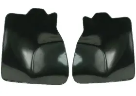00-4850-0 Empi Black Plastic Bug Speaker Kick Panels Vw Beetle All Years Except Sb 4850