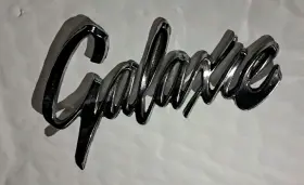 C1ab-6204460-a Fomoco 1961 1962 Ford Galaxie Dash Panel Glove Box Lid Emblem Door Free Shipping