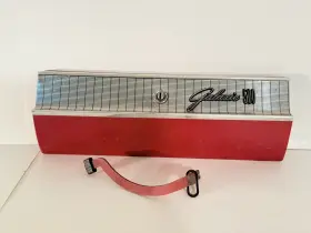 C3az-6206024-a Fomoco Used 63 Ford Galaxie 500 Glove Box Door Panel With Finish Trim #c3az-6206024-a