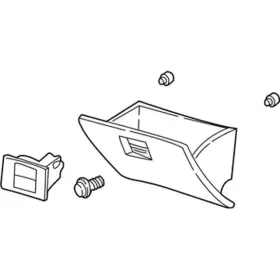 1l2z-7806024-aab Ford Genuine Glove Box Door