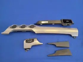 299.fd1i19 Ford 2018-2023 Mustang Gt S550 Dash Trim Kit Vent Bezel Cover Panel 2660
