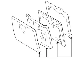 3w4z-54060t10-aac Ford Genuine 200lbs C Cor Fib Singlewall
