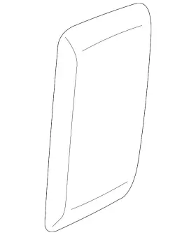 4c5z-7806024-aaa Ford Genuine Door Assembly - Glove Compartment