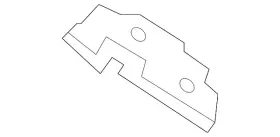 4r3z-6306072-aa Ford Genuine Latch