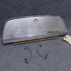6306044-a Ford 1958-1960 Thunderbird Glove Box Door With Hinge And Catch Bars No Key Oem 76989