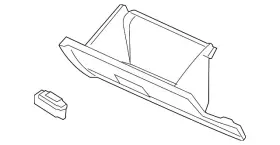 6h6z-54060t10-ac Ford Genuine Glove Box Assembly