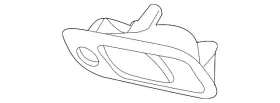 Ae9z-7406072-ab Ford Genuine Glove Box Latch