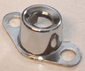 C0ab-6406095-a Ford 1960-1964 Galaxie Glove Box Door Lock Bezel Escutcheon 1961 1962 1963 Oem