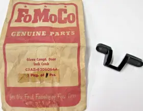 C3az-6206064-a Ford Nos 63 64 Mercury Glove Compartment Door Lock Catch