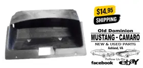C7zb-6506010-d Ford 1967 Mustang Glove Box Liner - Show Correct