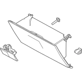 Cl3z-1506024-ad Ford Genuine Glove Box Assembly