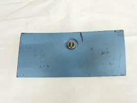 D2gb-6506024-aw Ford 1977 Thunderbird Glove Box Door Dash Trim Molding Ranchero Lid Cover Panel Latch