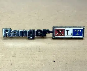 D3tb-1004460-ca Ford 1973-1979 Ranger Xlt Glove Box Door Emblem