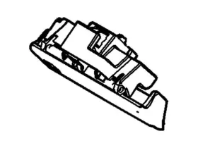 Dr3z-6306072-aa Ford Genuine Glove Box Latch