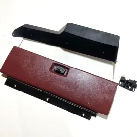 E5tb-1506015 Ford 1980-1986 F-series Bronco Glove Box Assembly With Key F-150 F-250