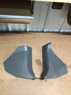 F65b-1502349 Ford 1997-2003 F150 Kick Panel Interior Trim Pair Left And Right Gray